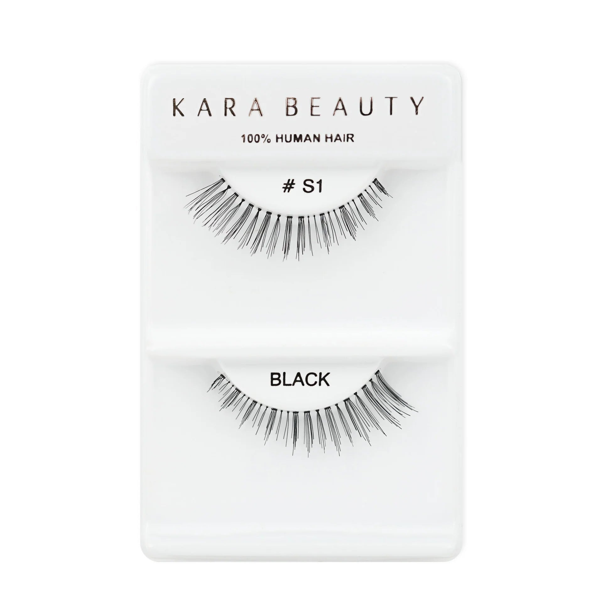 S1 HUMAN HAIR Eyelashes - MeStore - Kara Beauty