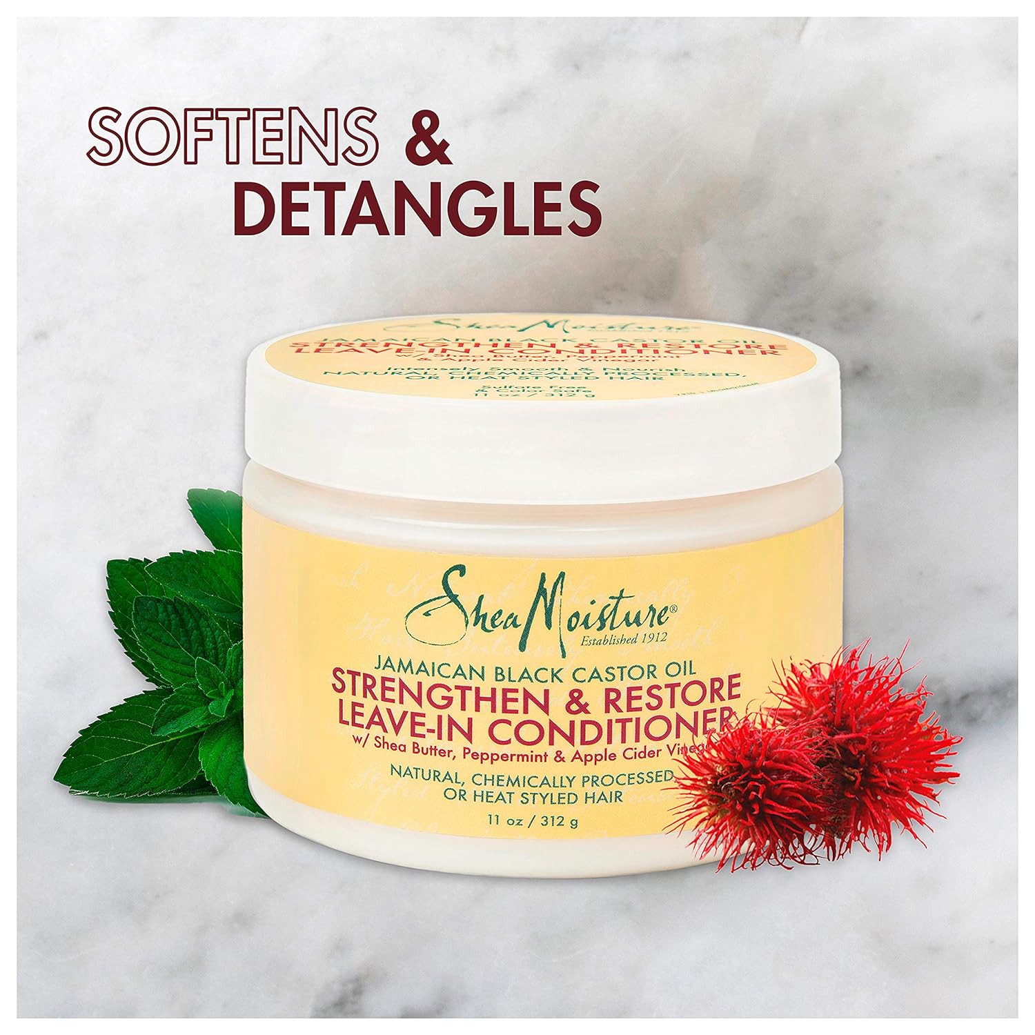 Shea Moisture Jamaican Black Castor Oil Leave - In Conditioner 11 oz - MeStore - Shea Moisture