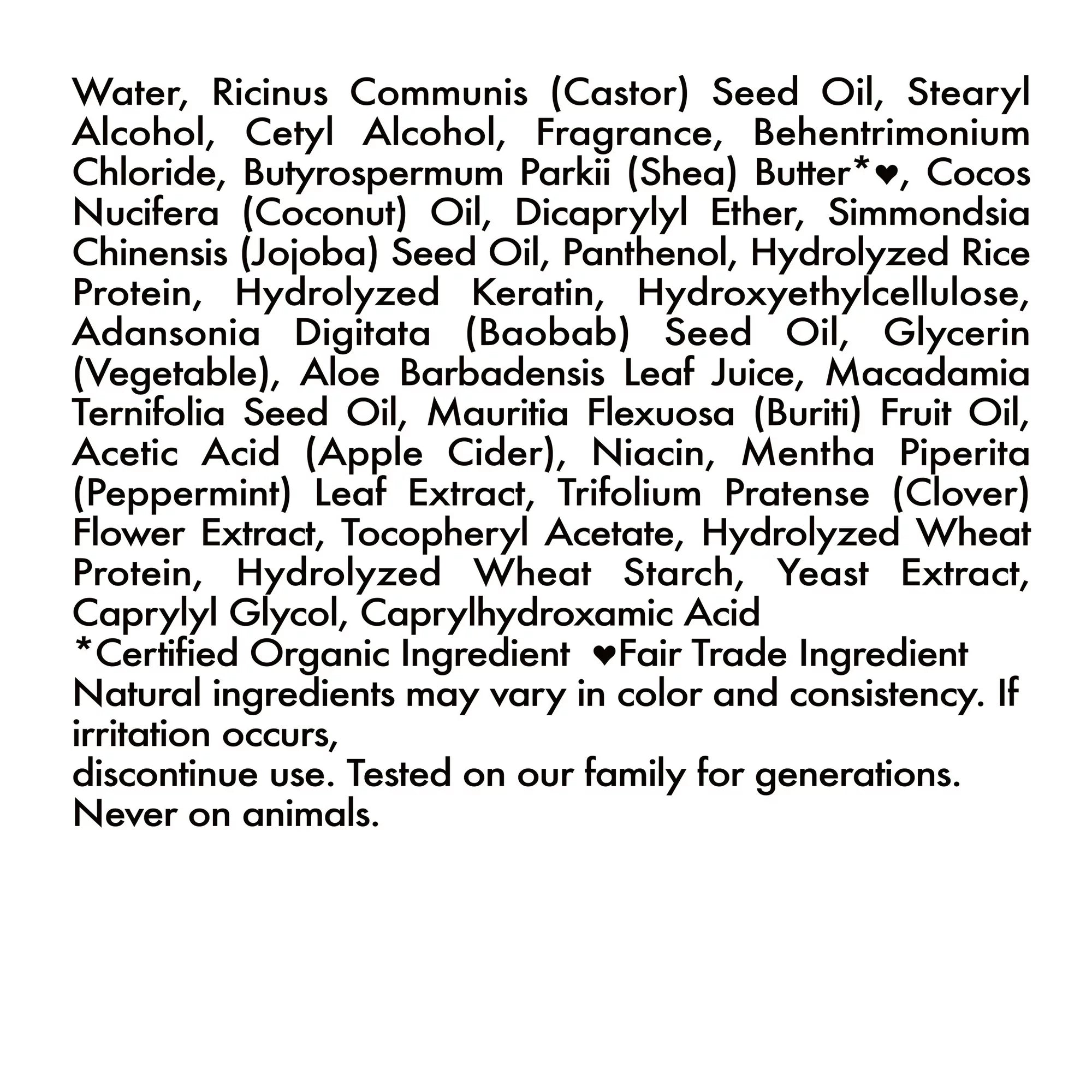 Shea Moisture - Jamaican Black Castor Oil Leave - in Conditioner 11oz - MeStore - Shea Moisture
