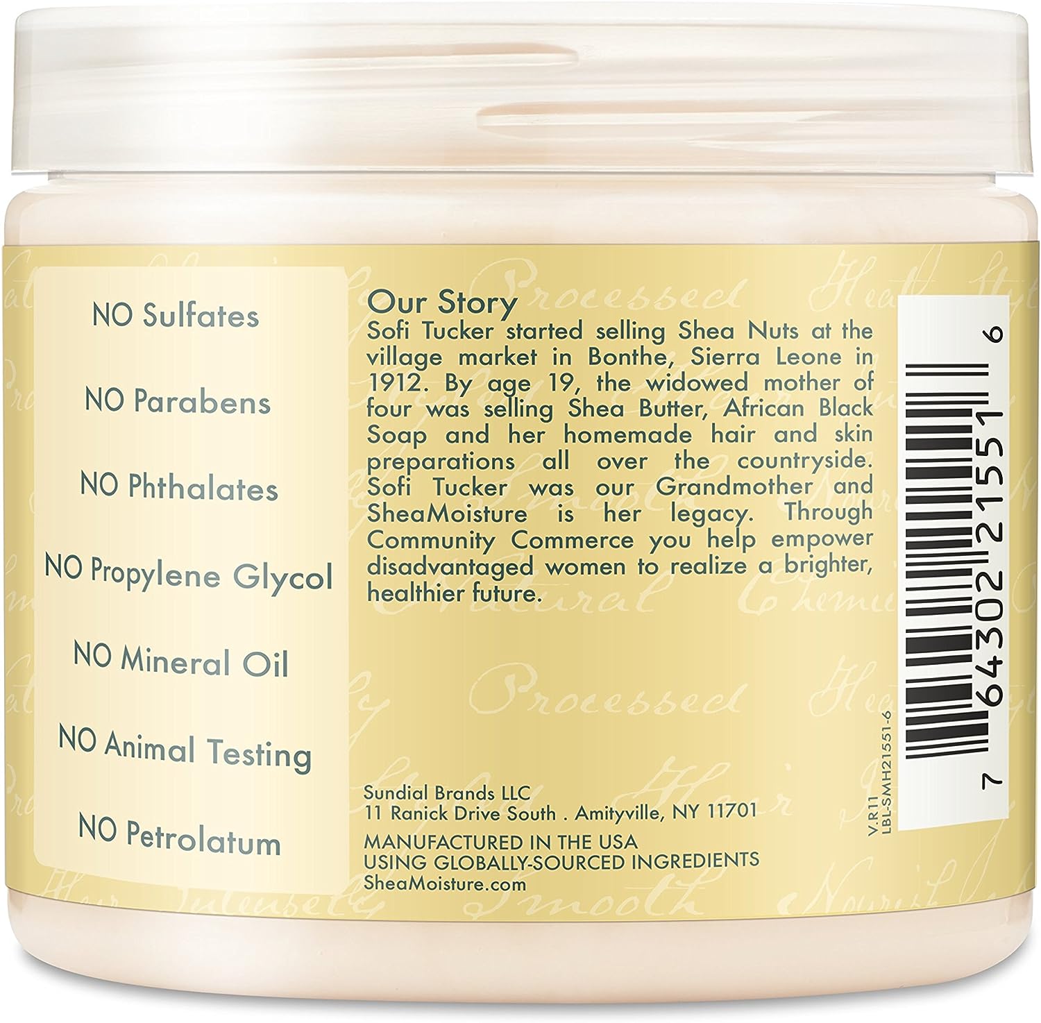 Shea Moisture Leave in Conditioner with Jamaican Black Castor Oil for Hair Growth 15 Oz - MeStore - Shea Moisture