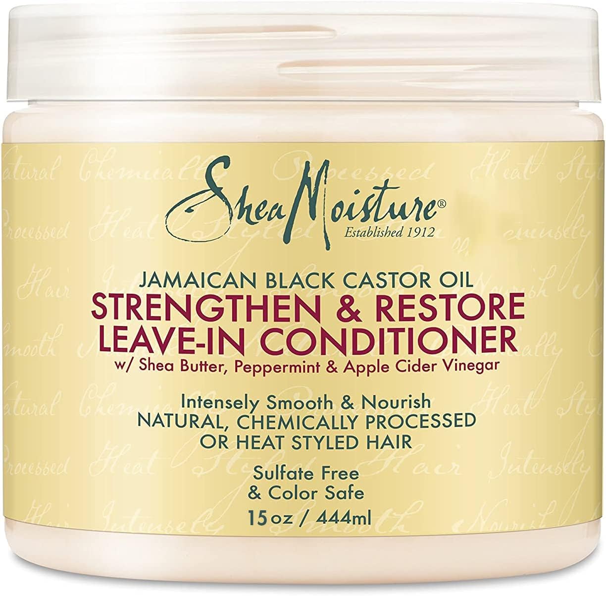 Shea Moisture Leave in Conditioner with Jamaican Black Castor Oil for Hair Growth 15 Oz - MeStore - Shea Moisture