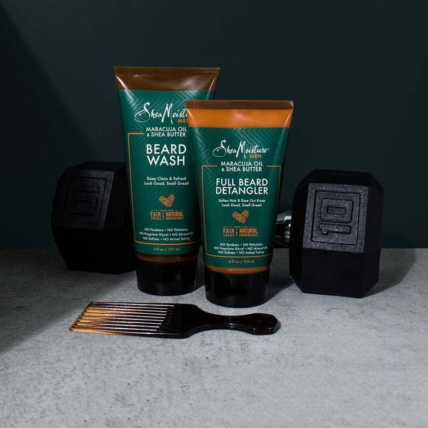 Shea Moisture Maracuja Oil & Shea Butter Beard Wash Deep Clean & Refresh - MeStore - Shea Moisture