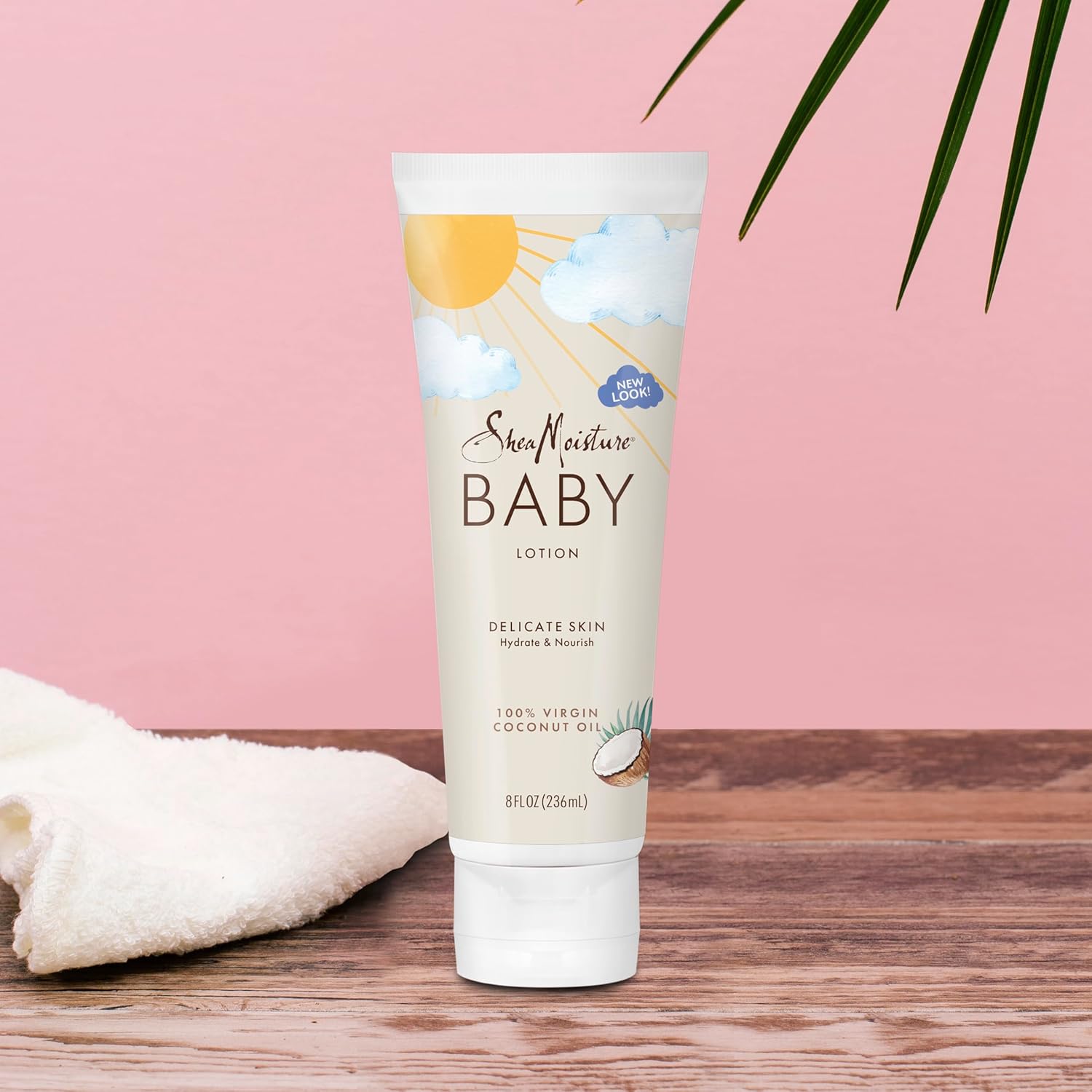 Shea Moisture VCO Baby Lotion Delicate Skin 24p 8z - MeStore - Shea Moisture
