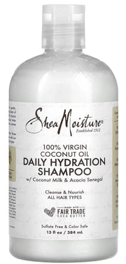 Shea Moisture - Virgin Coconut Oil Daily Hydration Shampoo ( 13 oz / 384 ml) - MeStore - Shea Moisture