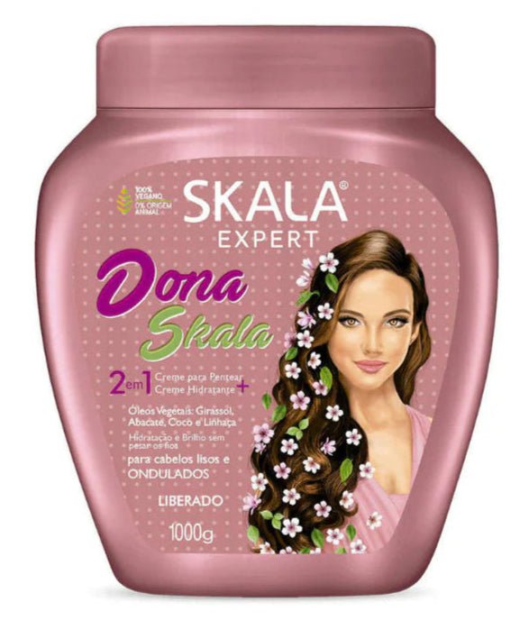 Skala Expert Dona Skala Cream & Conditioner For Hair Vitality And Shine For Straight And Wavy Hair - 1kg - MeStore - SKALA