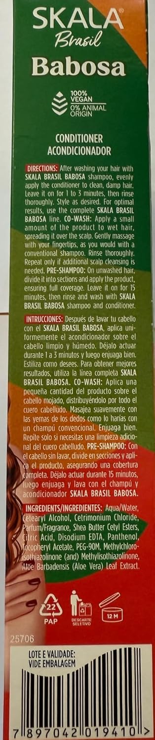 Skala Kit Shampoo + Conditioner Babosa - MeStore - SKALA