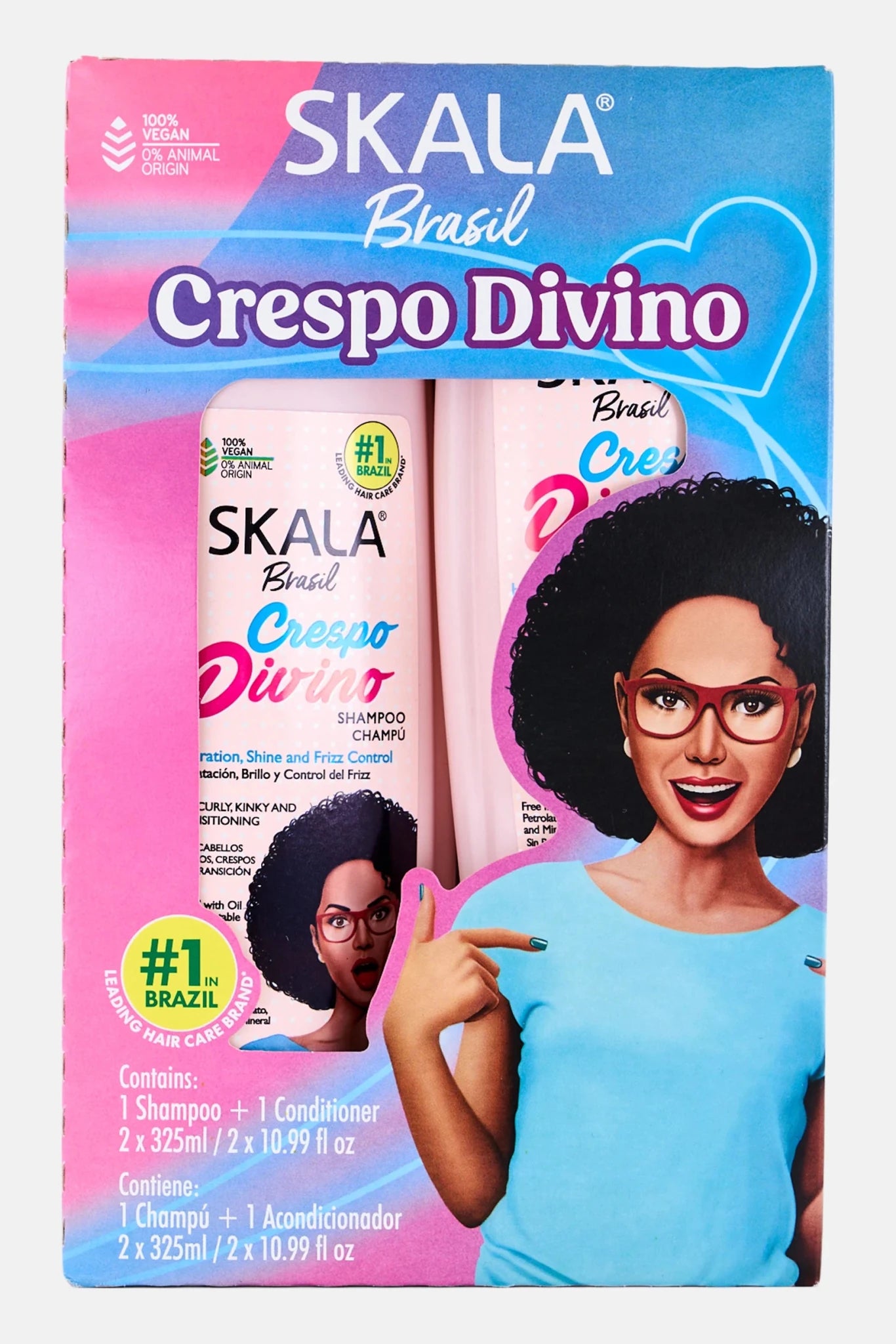 Skala Kit Shampoo + Conditioner Skala - Crespo Divino - MeStore - SKALA