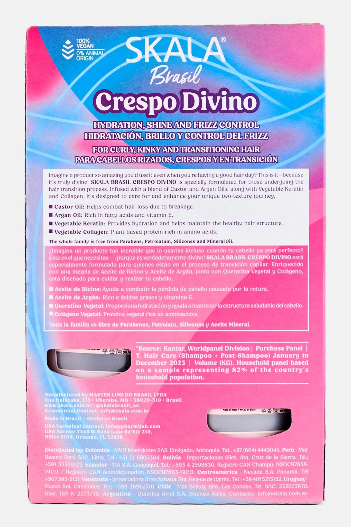 Skala Kit Shampoo + Conditioner Skala - Crespo Divino - MeStore - SKALA