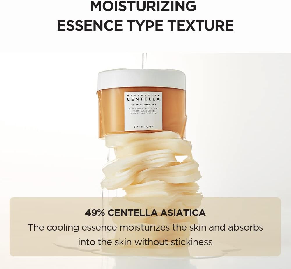SKIN1004 - Madagascar Centella Quick Calming Pad 70 Pads 130ml - MeStore - SKIN1004