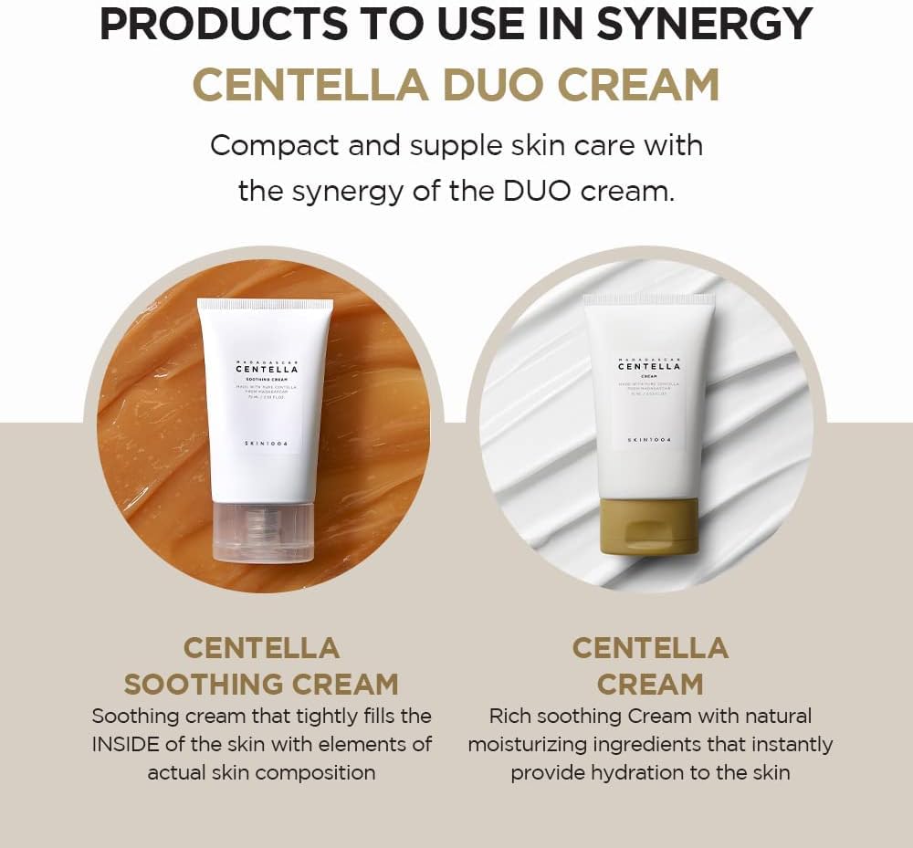 SKIN1004 - Madagascar Centella Soothing Cream 75ml - MeStore - SKIN1004