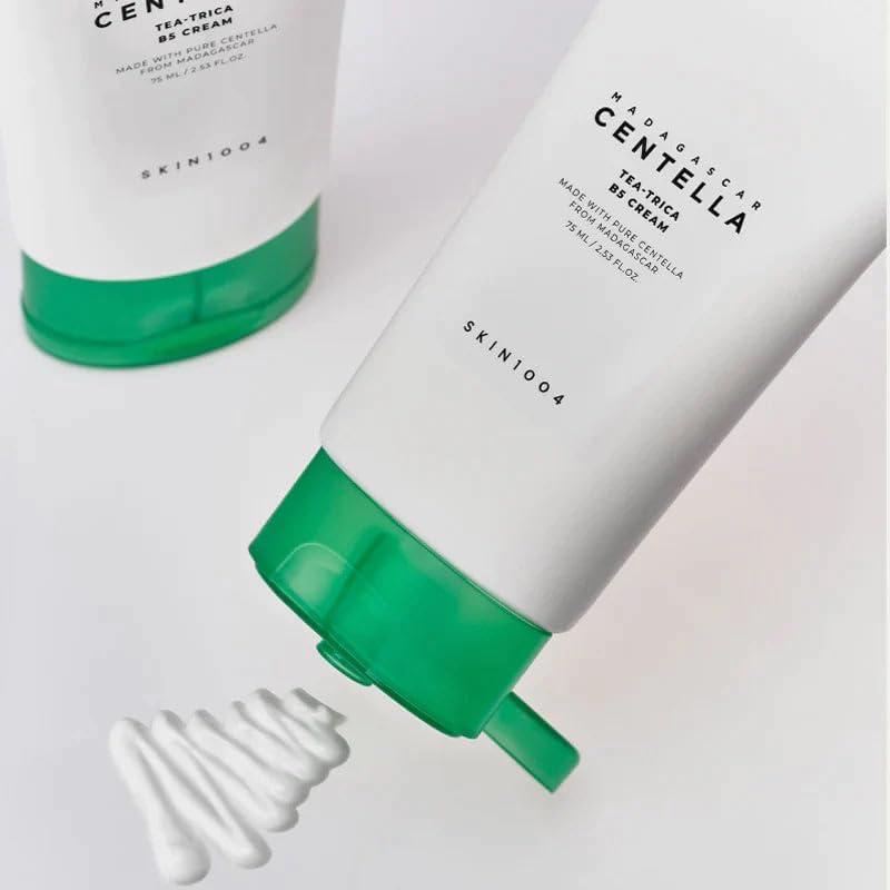 SKIN1004 - Madagascar Centella Tea - Trica B5 Cream 75ml - MeStore - SKIN1004