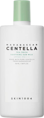 SKIN1004 - Madagascar Centella Tea - Trica Soothing Sun Milk 50ml - MeStore - SKIN1004