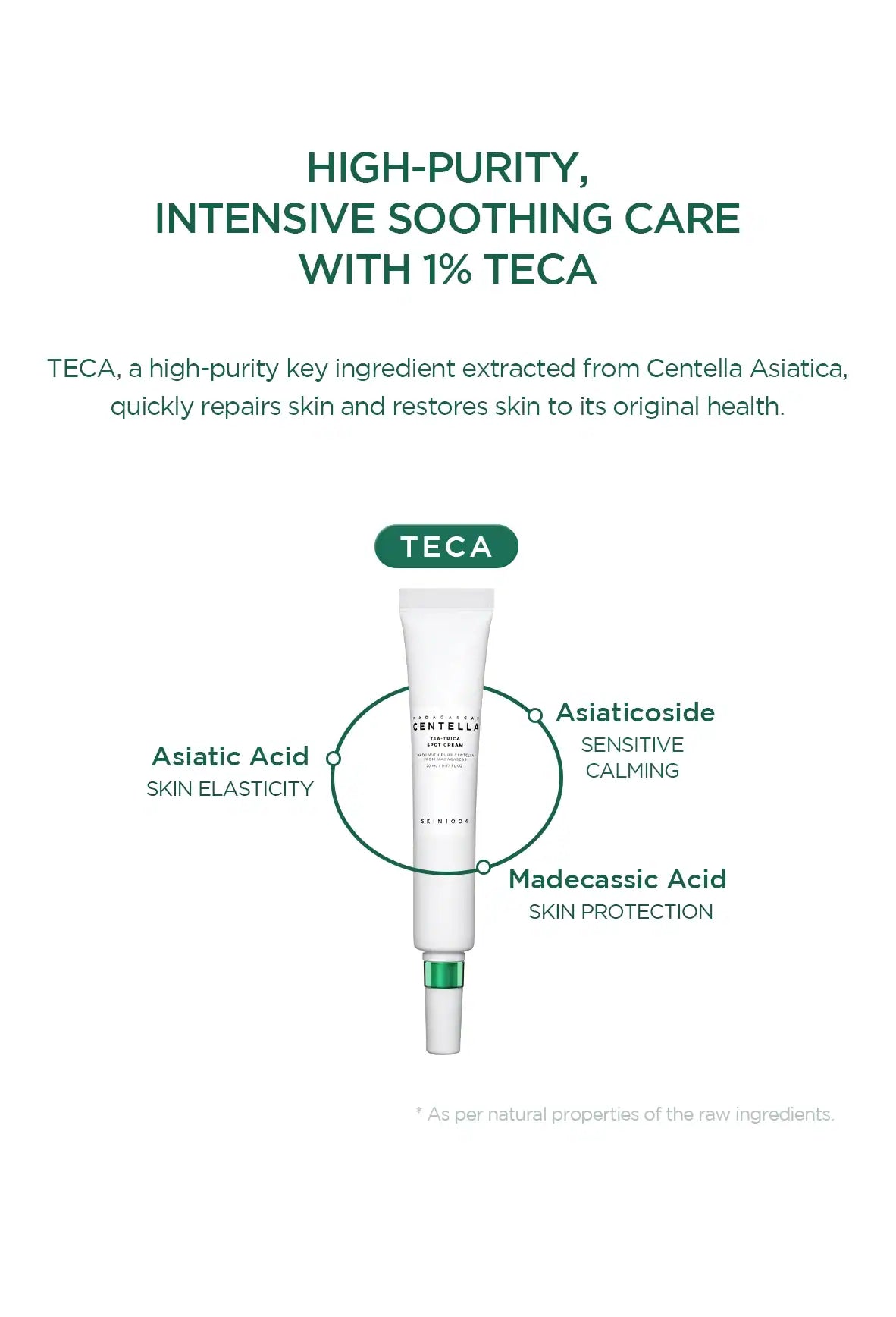 SKIN1004 - Madagascar Centella Tea - Trica Spot Cream 20ml - MeStore - SKIN1004