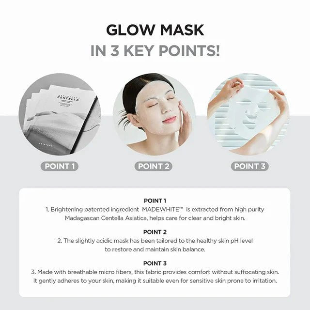 SKIN1004 - Madagascar Centella Tone Brightening Glow Mask 25ml - MeStore - SKIN1004
