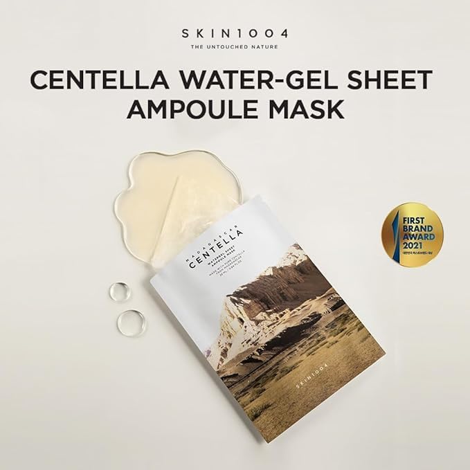 SKIN1004 - Madagascar Centella Watergel Sheet Ampoule Mask 25ml x 5EA - MeStore - SKIN1004