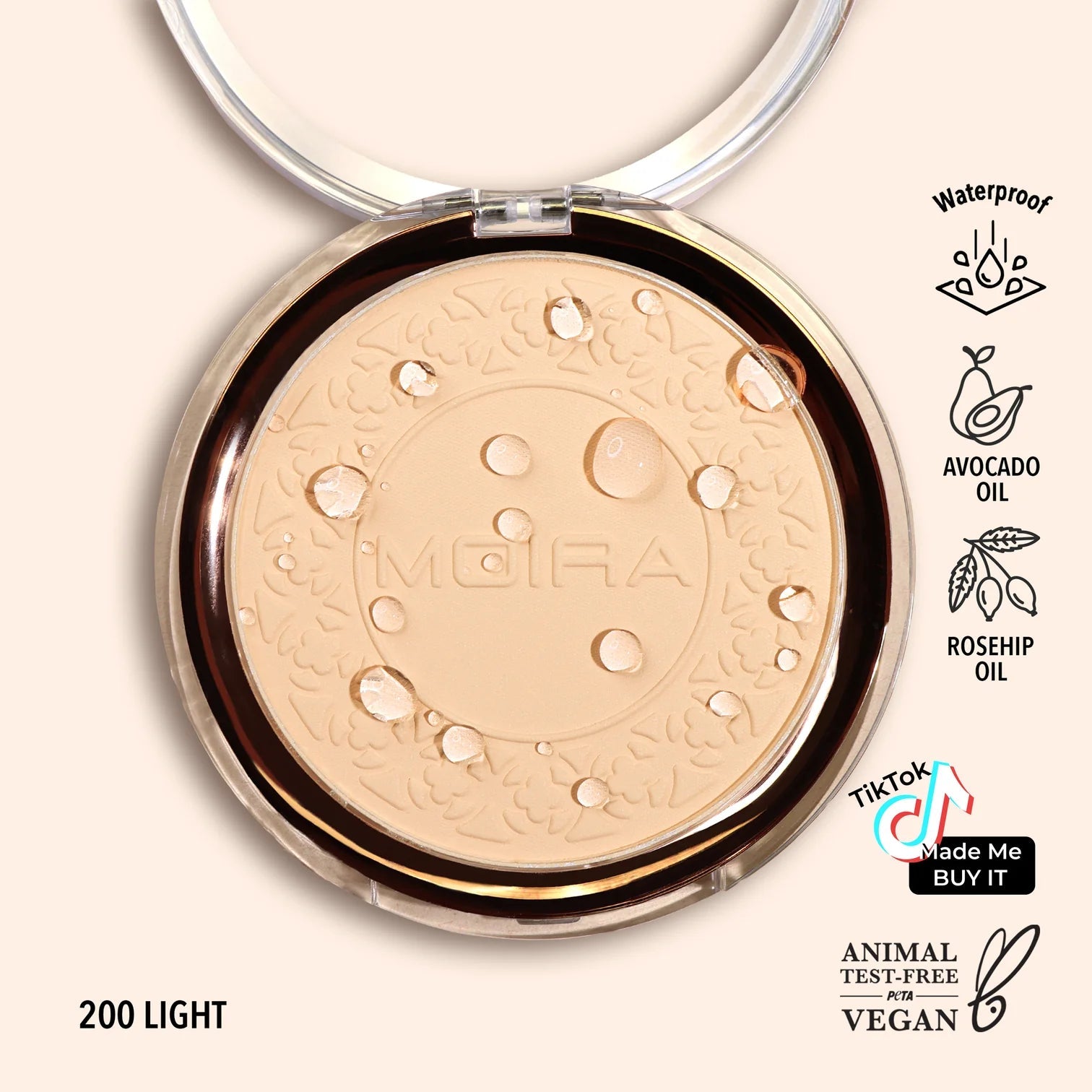 Soft Focus Waterproof Setting Powder - MeStore - Moira Beauty