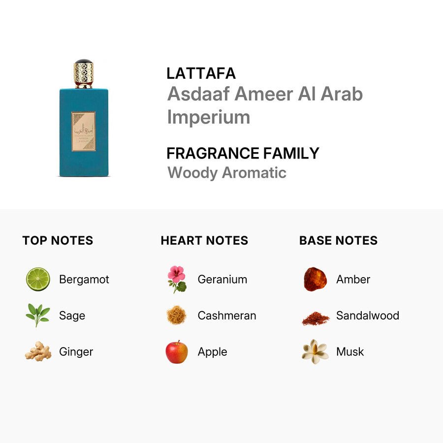 Spray Ameer Al Arab Imperium Lattafa 100ml - MeStore - Lattafa