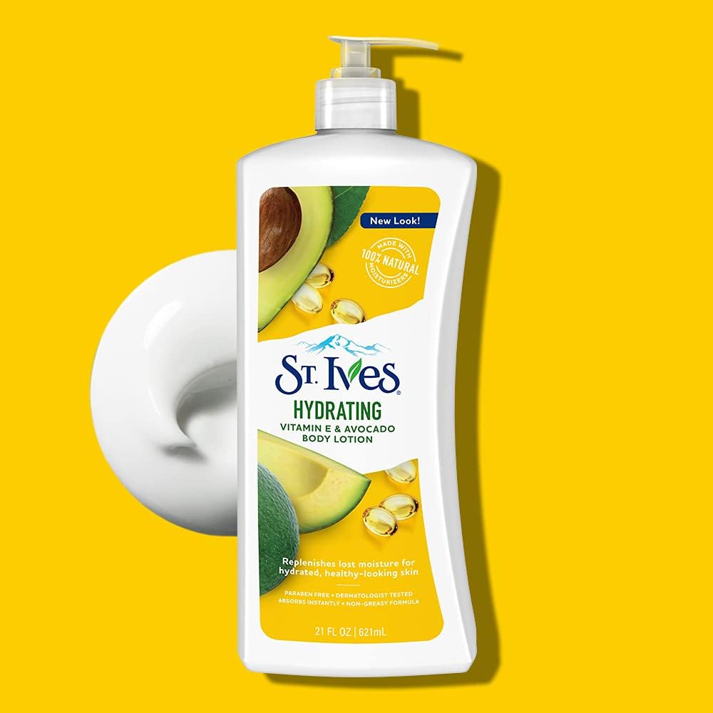 St Ives Daily Hydrating Vitamin E & Avocado Body Lotion 21Oz - MeStore - St Ives
