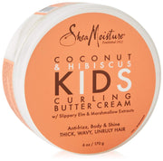 Sugarcane Extract & Meadowfoam Seed Coconut & Hibiscus Kids Curling Butter Cream - 6 Oz - MeStore - Shea Moisture