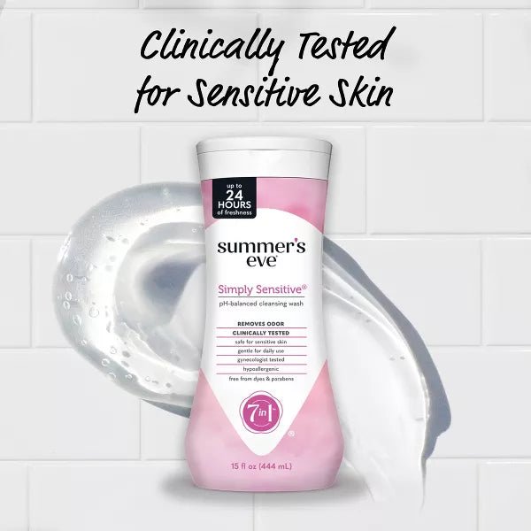 Summer's Eve Cleansing Wash, Simply Sensitive - MeStore - Summer's Eve