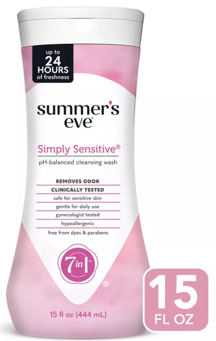 Summer's Eve Cleansing Wash, Simply Sensitive - MeStore - Summer's Eve