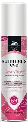 Summer's Eve Freshening Spray, Sheer Floral 20z - MeStore - Summer's Eve
