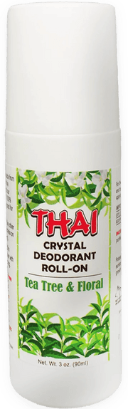 Thai Crystal Deodorant Roll On Tea Tree & Floral - MeStore - Thai Crystal