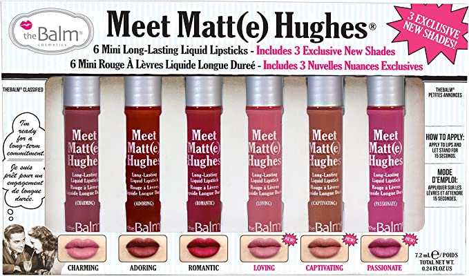 The Balm Meet Matte Hughes 6 Pcs Mini Kt3 - MeStore - The Balm