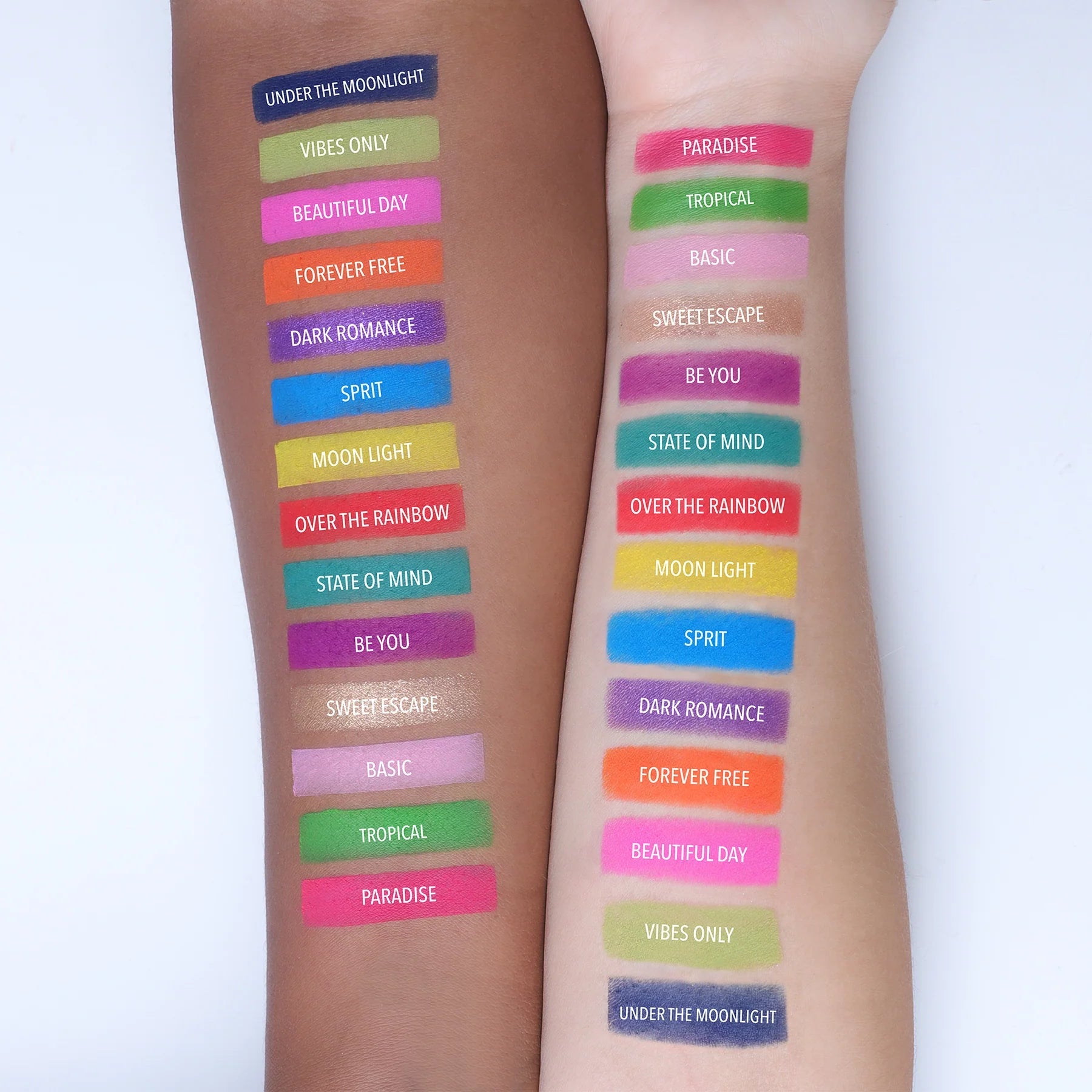 Tropical State Of Mind Pressed Pigment Eye Shadow Palette - MeStore - Moira Beauty