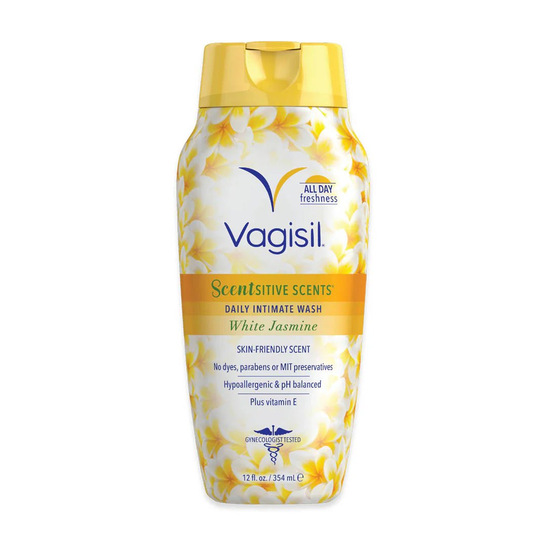 Vagisil White Jasmine Intimate Wash 12oz - MeStore - Vagisil