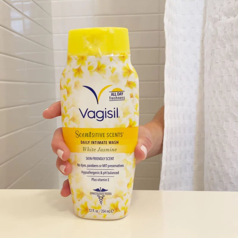 Vagisil White Jasmine Intimate Wash 12oz - MeStore - Vagisil