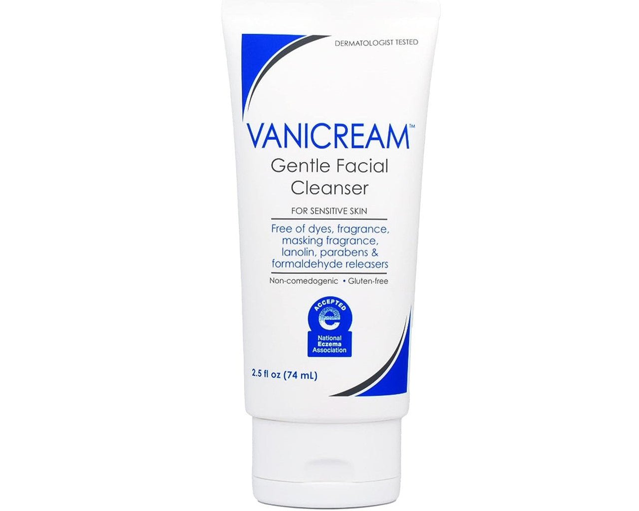 Vanicream Gentle Facial Cleanser 2.5oz Travel Tube  - MeStore - VANICREAM