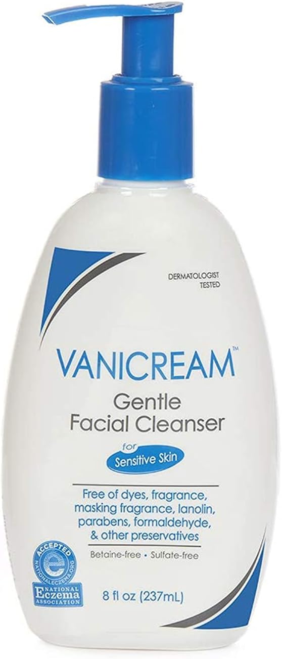 Vanicream Gentle Facial Cleanser 8oz Bottle - MeStore - VANICREAM