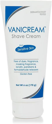 Vanicream Shave Cream 6oz Tube - MeStore - VANICREAM