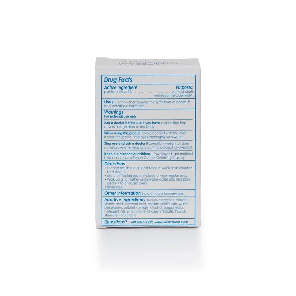 Vanicream Z Bar Medicated Cleansing Bar 3.5 oz. Bar - MeStore - VANICREAM
