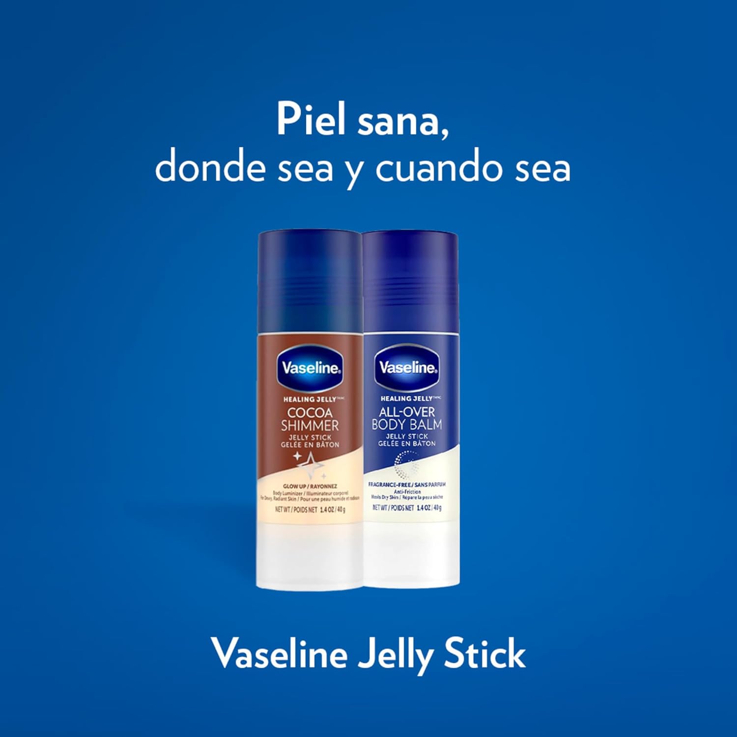 Vaseline All-Over Body Balm Stick Unscented - 1.4 Oz - MeStore - Vaseline