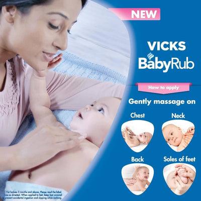 Vicks Baby Vaporub 50G - MeStore - Vicks