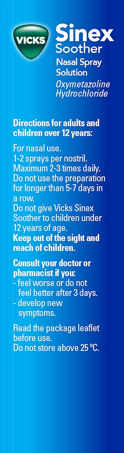 Vicks Sinex Soother Nasal Spray 15Ml - MeStore - Vicks