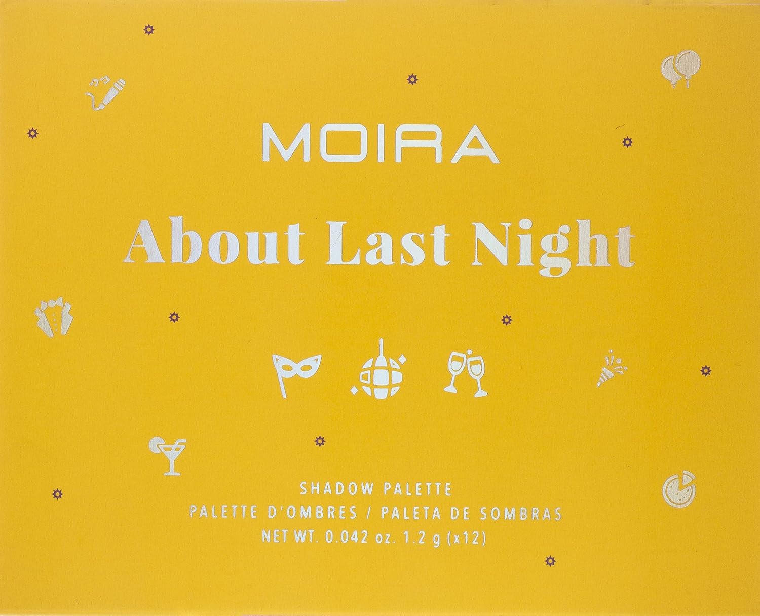 WEP003 - About Last Night Eyeshadow Palette - MeStore - Moira Beauty