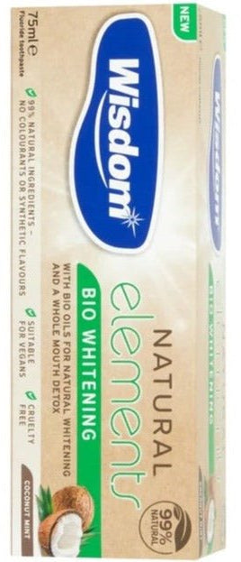 Wisdom Natural Elements Toothpaste 75Ml - MeStore - Wisdom