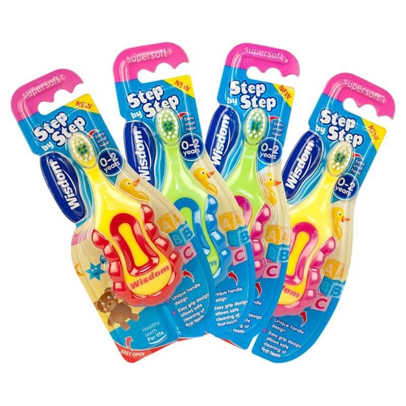 Wisdom Kids Step By Step 0-2 Years Toothbrush