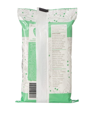 Summer's Eve Aloe Love Cleansing Cloths For Sensitive Skin, 32 Ct - MeStore