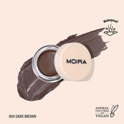 Moira Define & Sculpt Brow Pomade (004, Dark Brown)-BWP004 - MeStore
