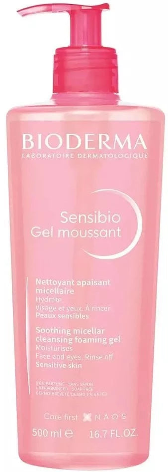 Bioderma Sensibio Gel Moussant + 500ml - MeStore