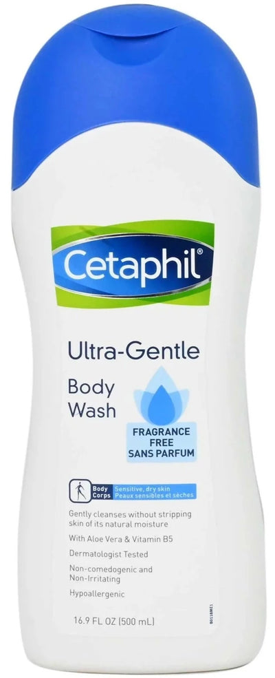 Cetaphil Ultra Gentle Body Wash - Fragrance 16.9 Oz - MeStore