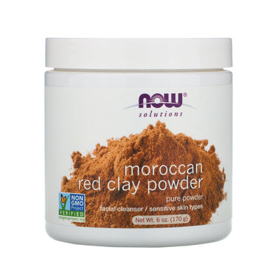 Now Moroccan Red Clay Powder - MeStore