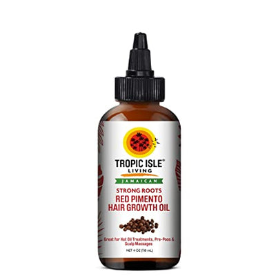 Jamaican Black Castor Strong Roots Red Pemento Hair Growth Oil - MeStore