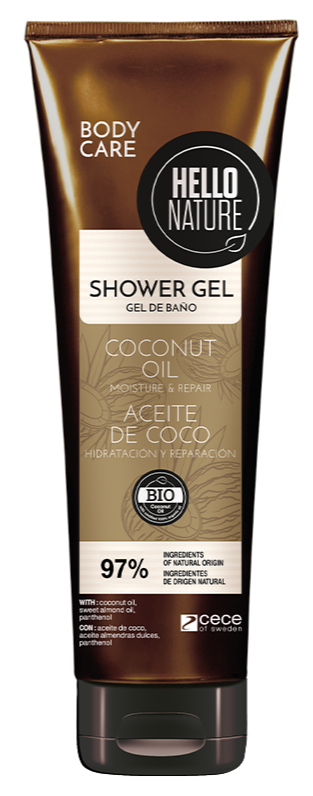 Hello Nature Coconut Oil Shower Gel 250 Ml : 1525 - MeStore