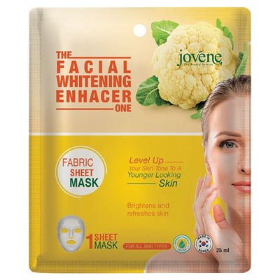 Jovene Facial Whitening Enhancr Fabric Sheet Mask 1's:640412 - MeStore