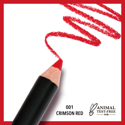 Moira Lip Exposure Pencil (001, Crimson Red) - MeStore